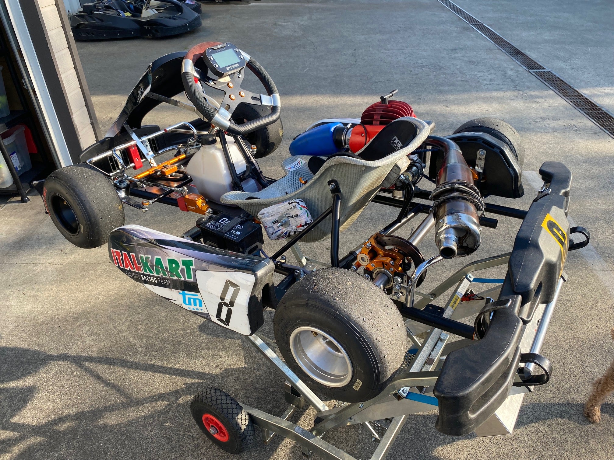 2022 Italkart Cadet Laguna with X60 Engine - High-Performance Racing Kart for Competitive Track Use & Professional Karting Events
