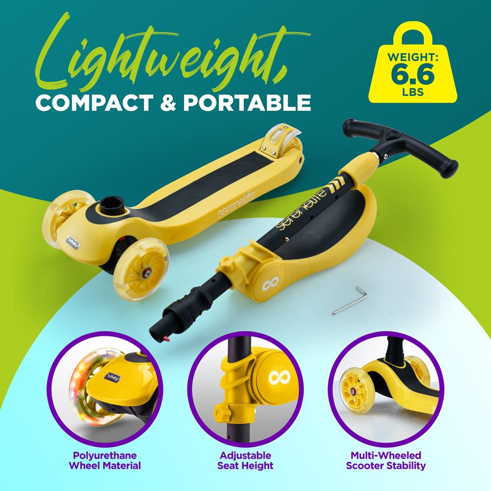 Best Mini Kids Toy Scooter for Boys & Girls - Lightweight & Foldable for Ages 3-8 - Perfect for Indoor & Outdoor Play, Backyard Fun, and Neighborhood Rides