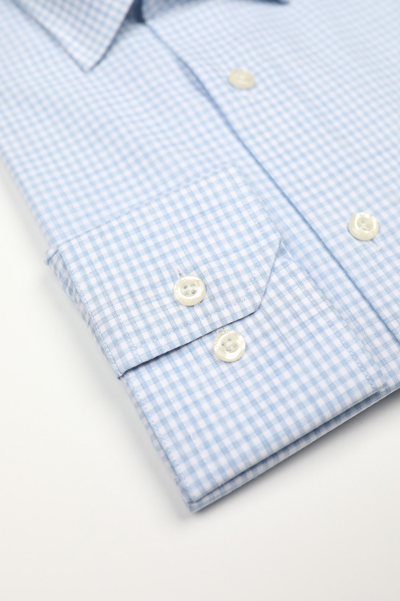 Cerulean Blue Checkered Slim Fit Men's Dress Shirt - Perfect for Office Wear & Casual Outfits