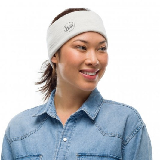BUFF Merino Wool Lightweight Solid Cloud Scarf - Soft & Breathable for Outdoor Hiking, Running, and Winter Activities