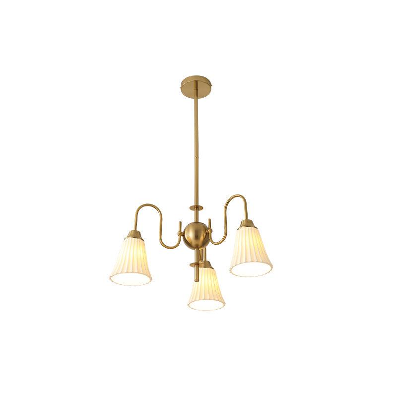 Elegant Esther Crystal Chandelier - Modern Ceiling Light Fixture for Dining Room, Living Room & Bedroom Decor | Dimmable LED Lighting for Home & Office