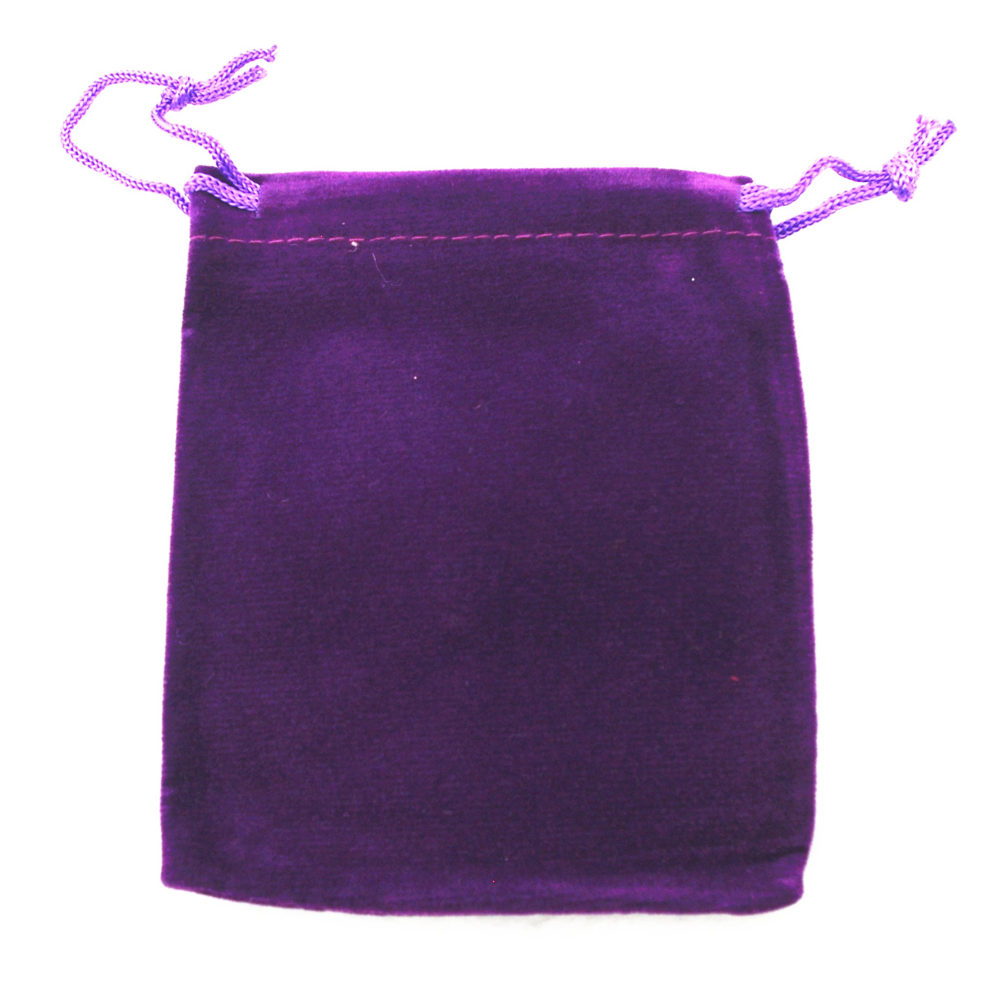25 Pack 3.6x4.8 Inch Purple Velvet Drawstring Bags - Jewelry Pouches, Wedding Favors, Candy Bags for Party Gifts, Bridesmaid Proposals & Special Occasions