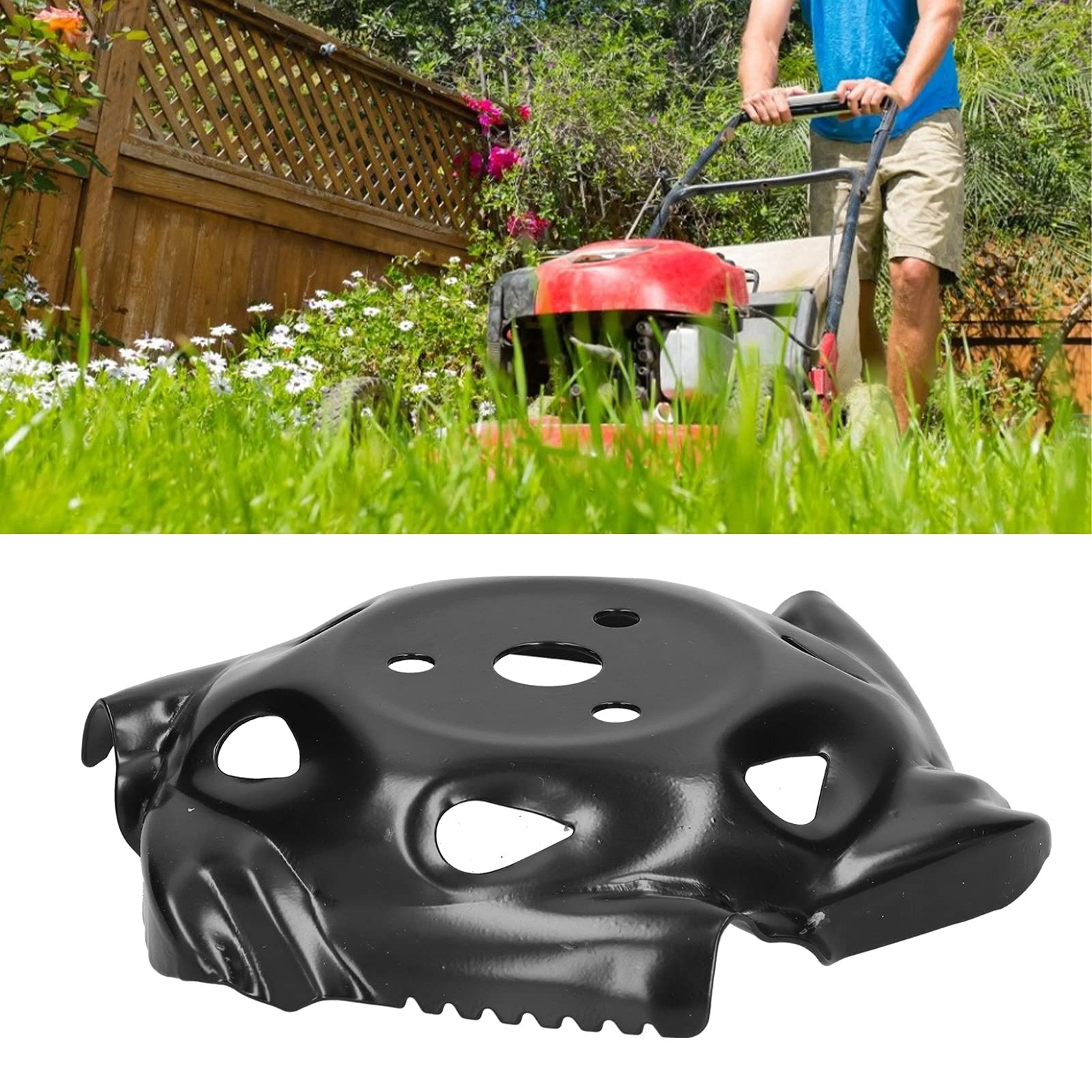 Metal Weed Eater Head - Easy Installation & Durable Wear-Resistant Trimmer Replacement for Yard Weeding | Perfect for Lawn Care, Garden Maintenance & Landscaping