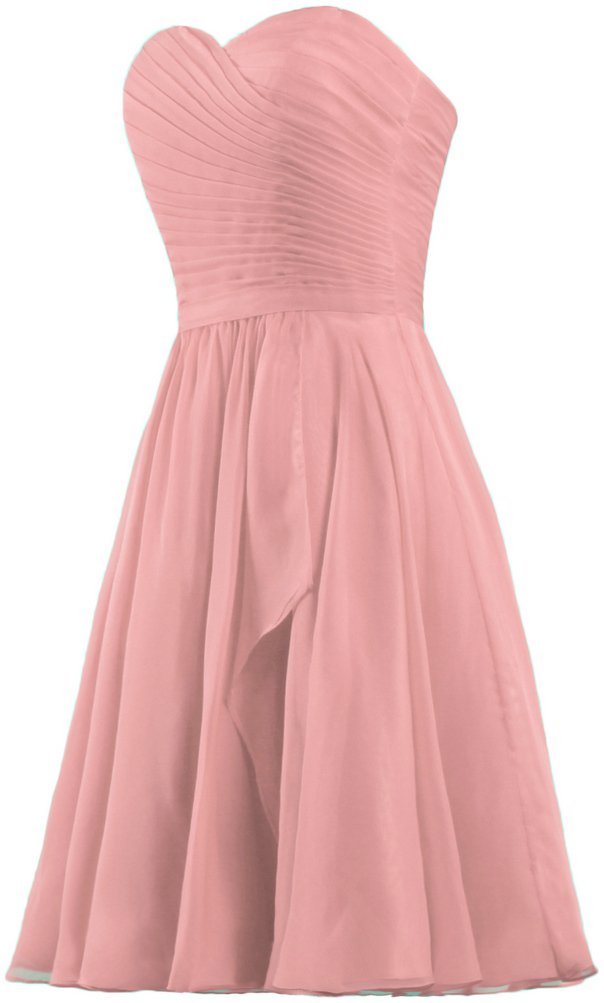 2024 Women's Sweetheart Elegant Short Bridesmaid Dress - Wedding Guest & Cocktail Party Dress for Bridal Shower, Formal Events & Evening Occasions