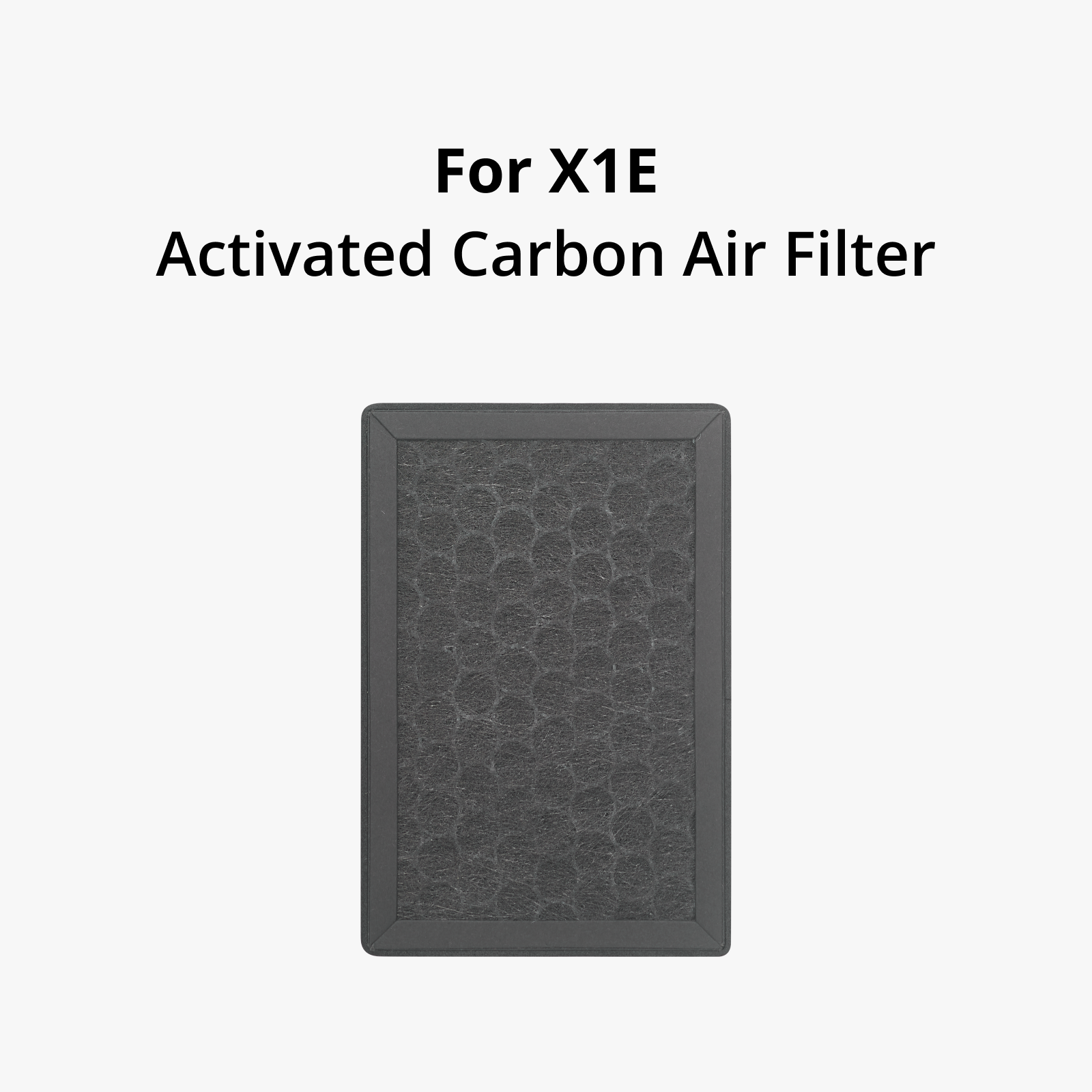 Bambu Lab X1E Activated Carbon Air Filter - High Efficiency Odor & Fume Removal for 3D Printers - Perfect for Home, Office & Workshop Use