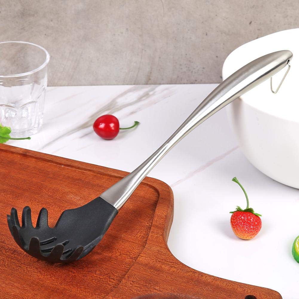 Premium Silicone Spatula Set - Non-Stick Heat-Resistant Baking & Cooking Utensils with Stainless Steel Core - Perfect for Mixing, Flipping, Serving Pasta, Salad & More - Ideal for Kitchen, BBQ, Camping & Baking Enthusiasts