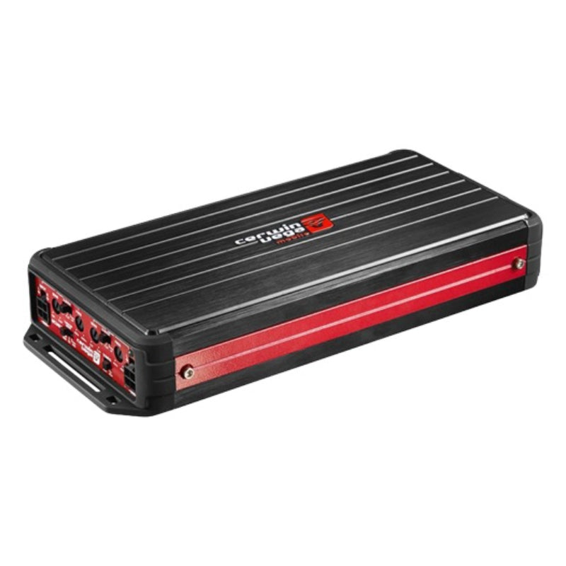 Cerwin Vega VCU81 Vega Series 600W Class D Monoblock Car Amplifier - Powerful Bass Boost for Car Audio Systems | Perfect for Trucks, SUVs & Custom Car Stereo Upgrades