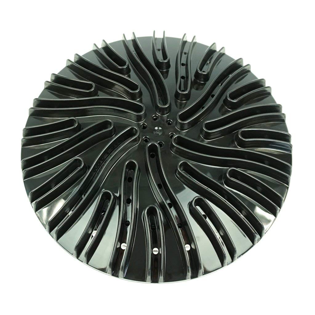 Dirt Lock Scrub & Pump Attachment for Car Wash Bucket Filter - Black | Heavy Duty Car Cleaning Brush with Water Pump for Detailing, Washing Vehicles & RVs