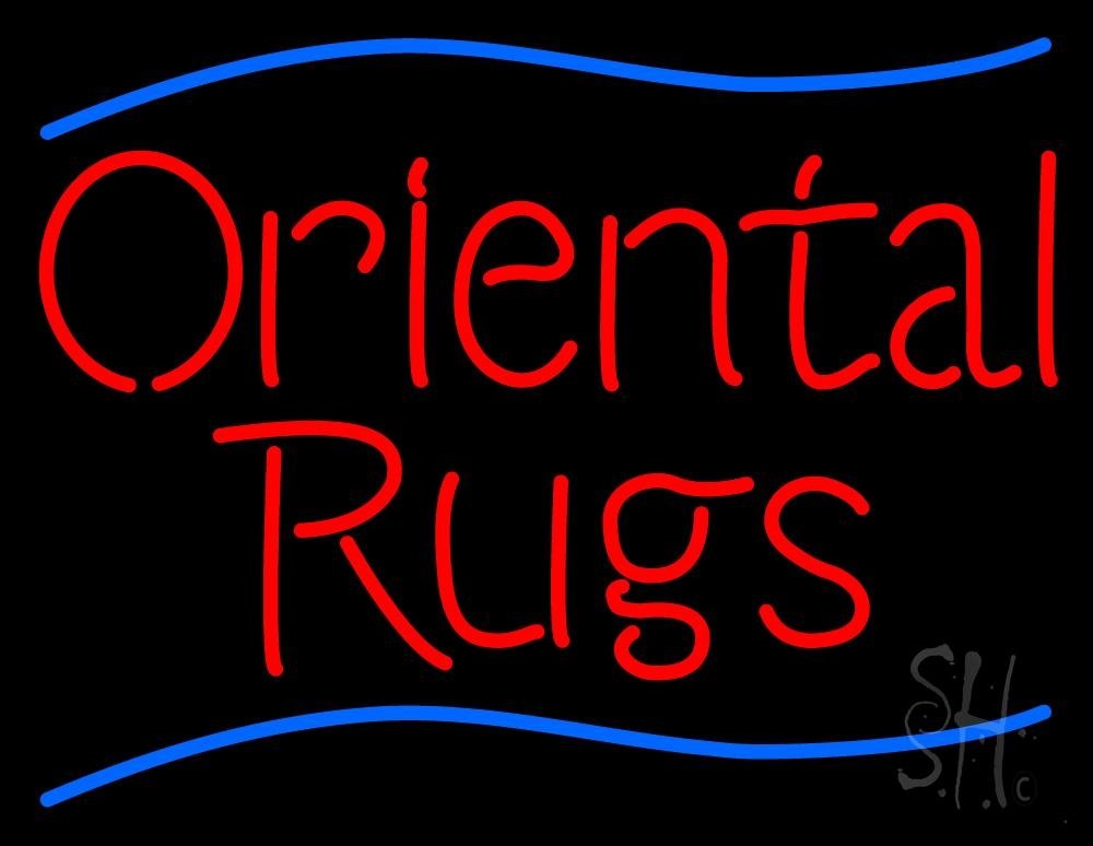 Vintage Oriental Rugs Neon Sign - 24