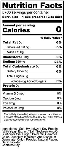 Triple Yield Beef Soup Mix - Emergency Survival Food (7680 Servings) | Long Shelf Life, #10 Cans | Perfect for Camping, Disaster Preparedness & Outdoor Adventures