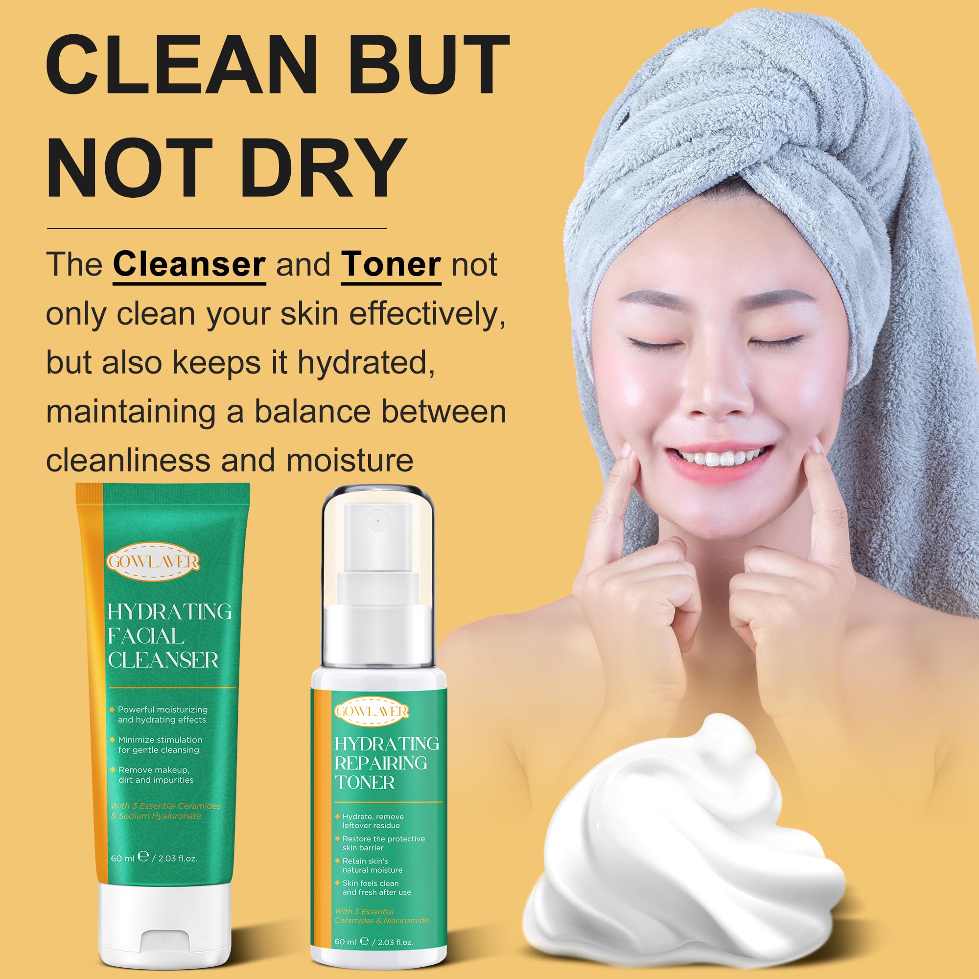 Best Anti-Aging Skincare Set for Women & Teens - Niacinamide Retinol Serum, Hyaluronic Acid Face Serum - Complete Facial Care Routine Kit - Perfect Christmas Gift for Her - Ideal for Daily Use & Special Occasions