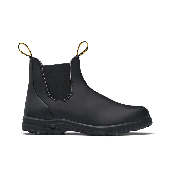 Blundstone 2058 All Terrain Black Leather Chelsea Boots for Men & Women - Waterproof, Comfortable & Durable for Hiking, Work & Outdoor Adventures