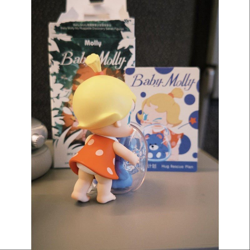 Baby Molly My Huggable Discovery Series Secret Hug Rescue Plan (1/144) - Adorable Collectible Doll for Kids, Perfect for Playtime, Gift Giving & Display Collections