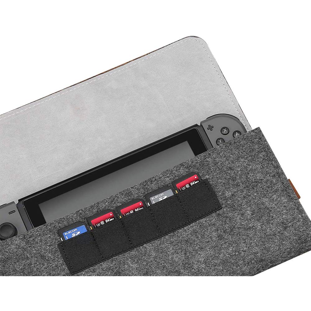 Nintendo Switch Joy-Con Charging Dock with Lightweight Protective Sleeve - Deco Gear Compatible NSCD - Perfect for Gaming at Home or Travel