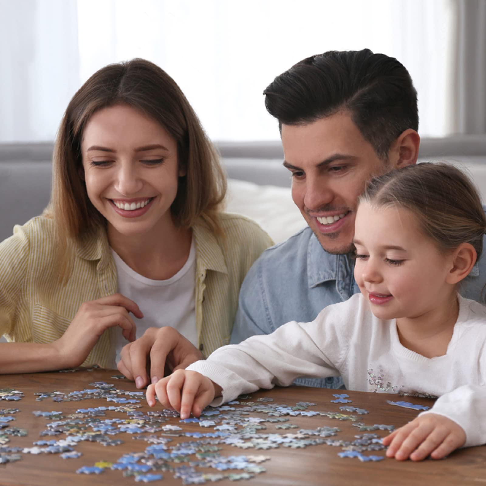 Premium 1000-Piece Jigsaw Puzzle for Adults - Clock Design with Interlocking Pieces & No Dust - Perfect for Home Decor, Birthday Gifts, and Family Game Nights (27.5