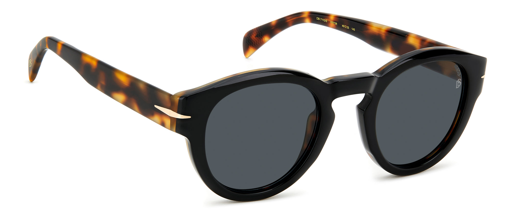 David Beckham DB7110/S Sunglasses - Polarized Aviator Style for Men & Women - UV Protection for Outdoor Sports & Driving