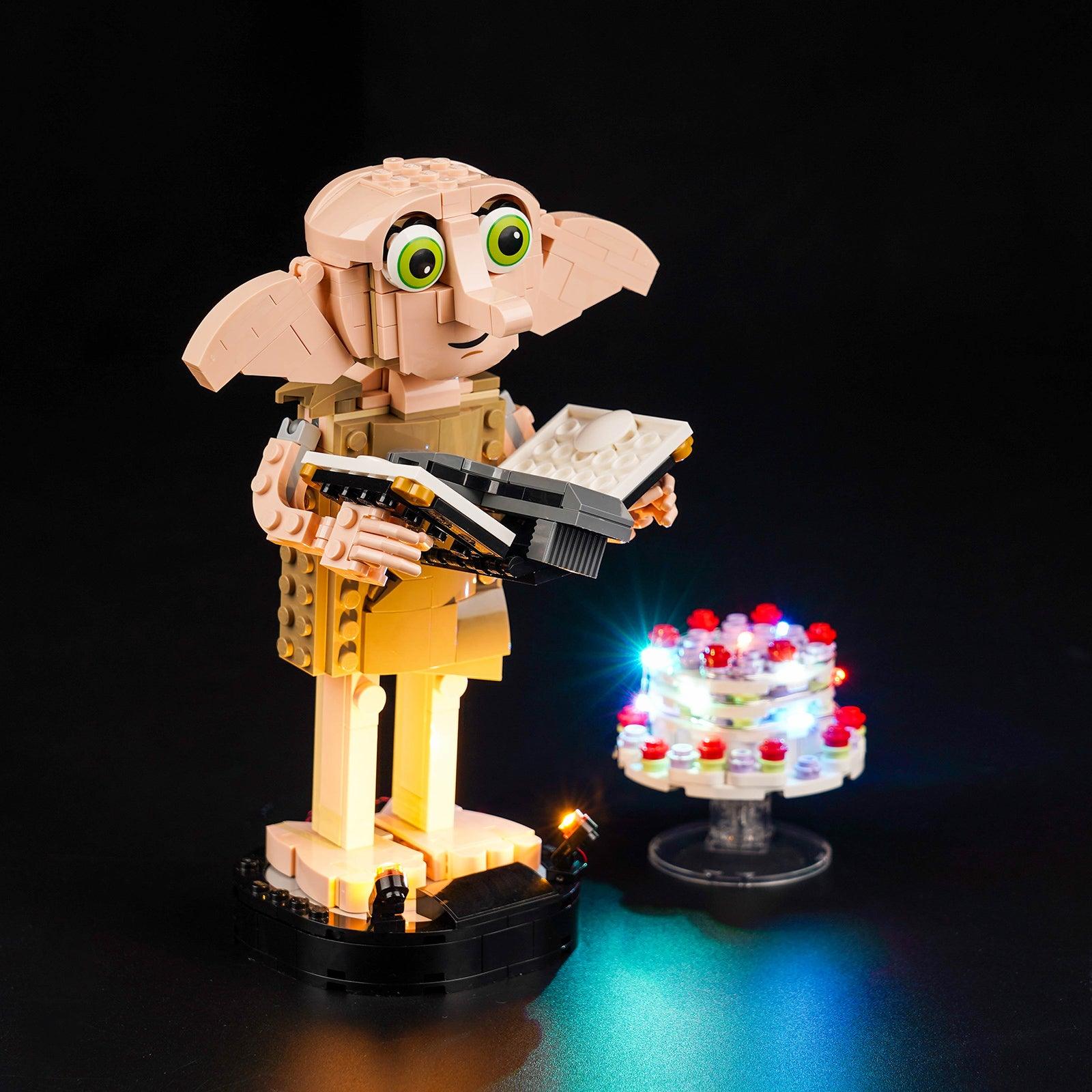 LEGO Harry Potter Dobby the House Elf 76421 Light Kit - DIY Lighting Set for LEGO Building Blocks - Perfect for Display & Night Light in Bedroom or Office