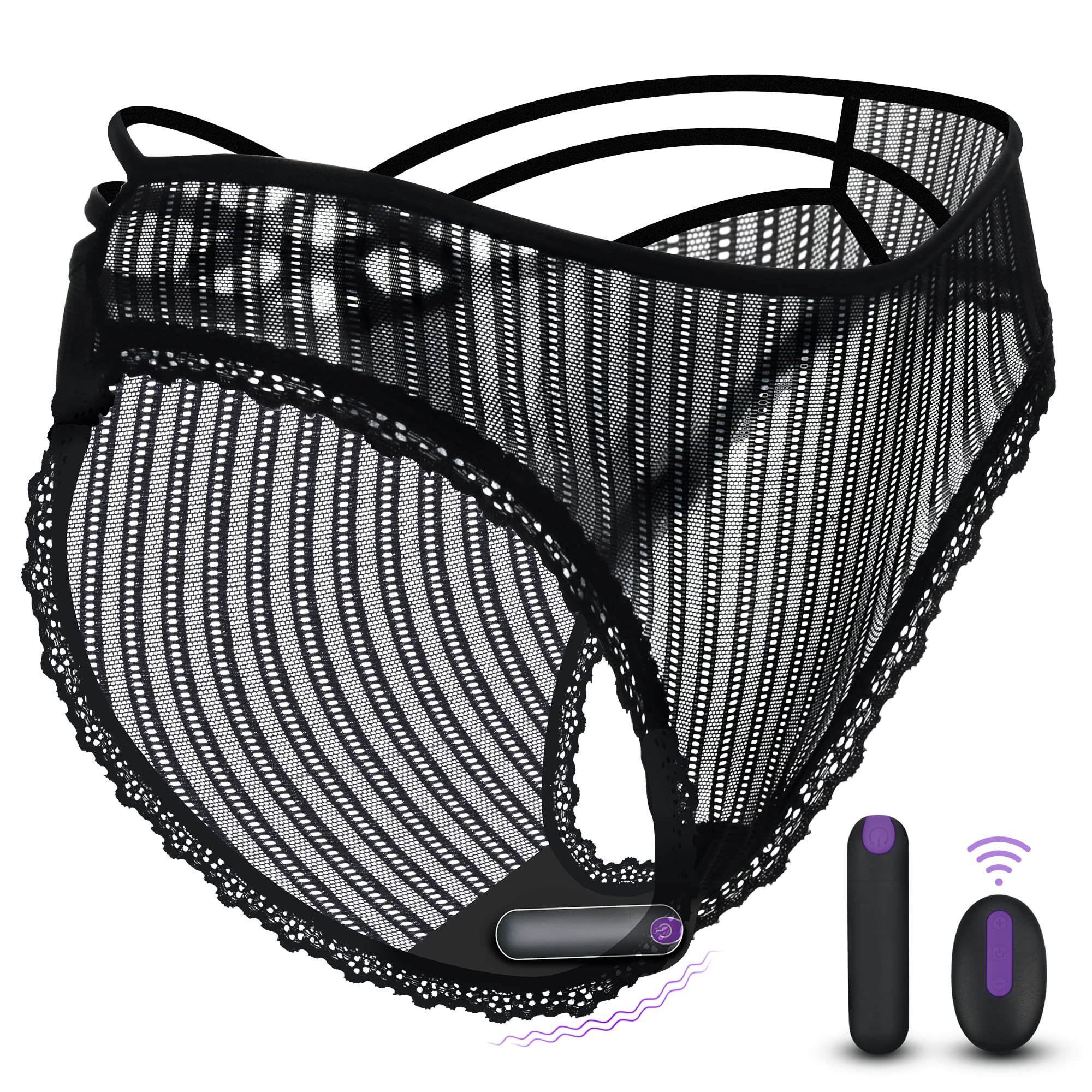 Wireless Remote Control Vibrator - Waterproof Wearable Panty Vibrator for Women & Couples, Discreet Rechargeable Adult Toy for Foreplay & Long Distance Play - Perfect for Bedroom Fun, Travel & Surprise Intimacy