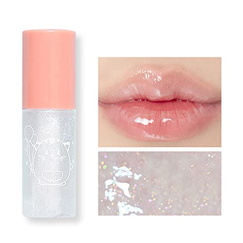 Natural Shine Lip Gloss - Clear & Colorless Lip Glaze for Shiny, Glossy Lips (3.5g) | Perfect for Daily Wear, Parties & Makeup Looks
