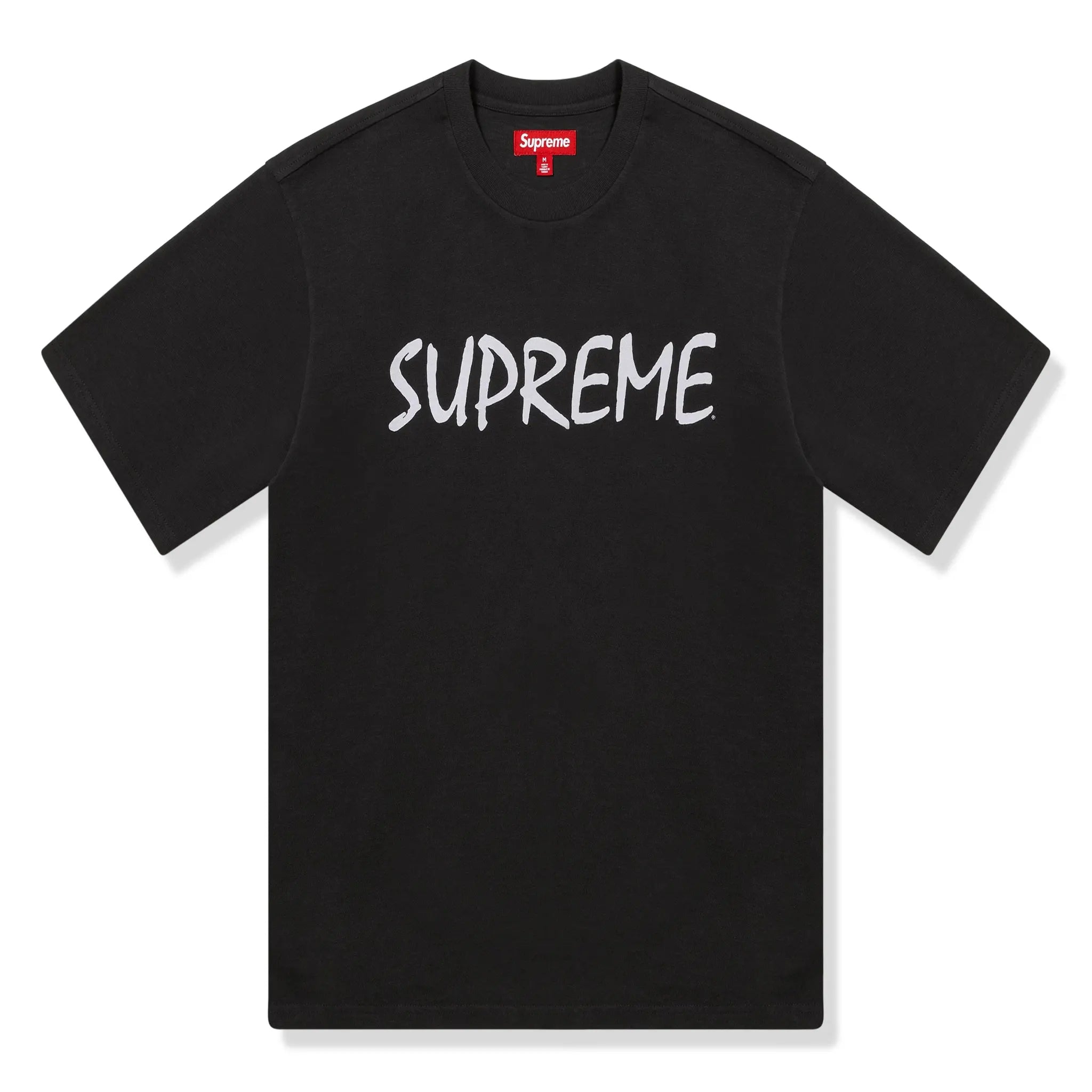 Supreme FTP Short Sleeve Black T-Shirt for Men - Trendy Streetwear Fashion for Casual Wear & Hip Hop Style