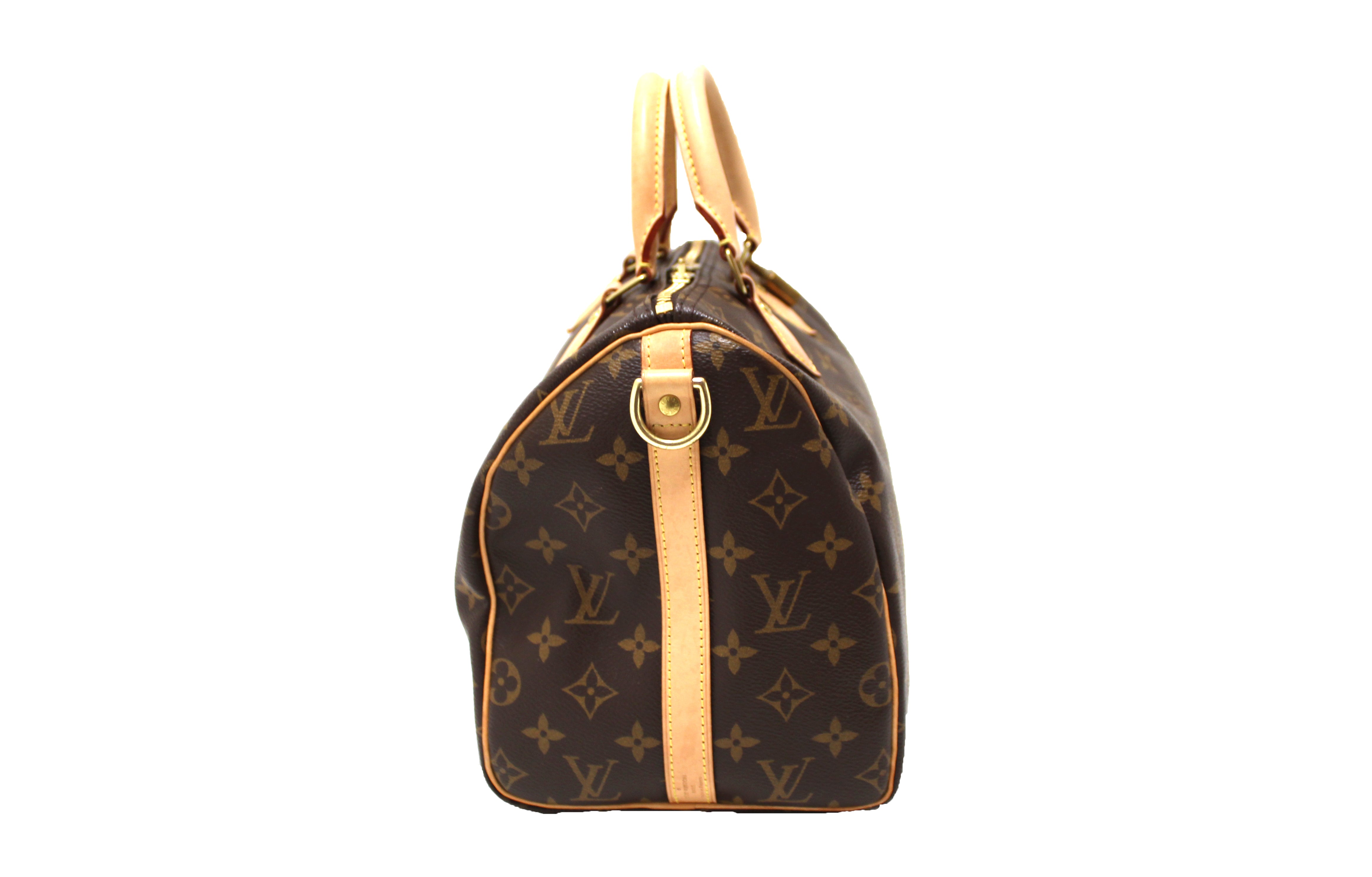 Authentic Louis Vuitton Monogram Speedy 30 Bandouliere Crossbody Bag - Luxury Handbag for Women, Perfect for Work, Travel & Everyday Use