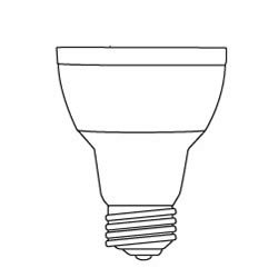 Technical Precision PAR20 LED Bulbs - 7W 930 Lumens Warm White Dimmable Replacement for Halogen & Incandescent Bulbs - Perfect for Home, Office, and Retail Lighting
