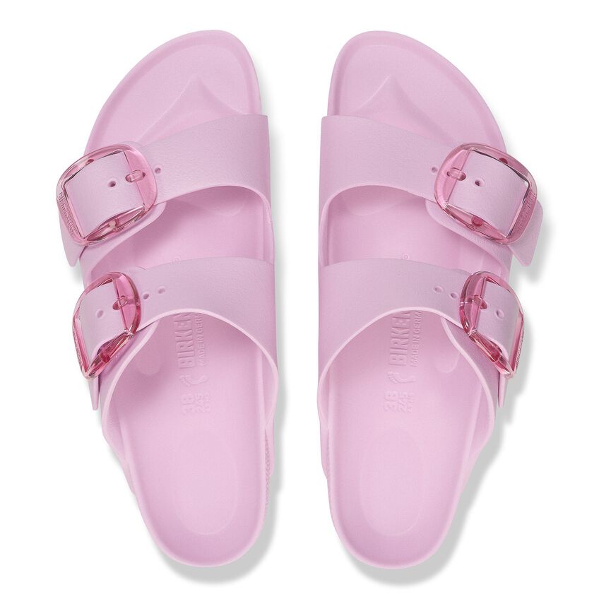 Birkenstock Arizona Big Buckle Sandals - Pink EVA Comfortable Slide Sandals for Women | Perfect for Beach, Pool, and Summer Casual Wear