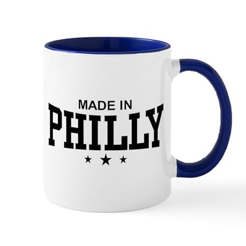 White/Navy Inside - Made In Philly Mug