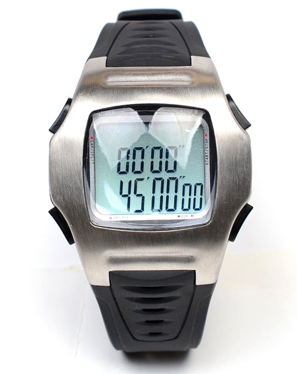 LEAP Football Soccer Referee Timer Stopwatch - Sports Game Coach Wrist Watch with Countdown Alarm - Durable Black Digital Stopwatch for Referees, Coaches, Players - Perfect for Soccer Matches, Training Sessions and Sports Events