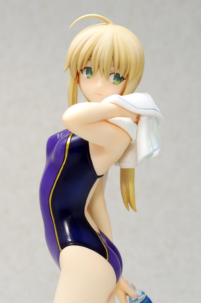 Fate/Zero Saber Swimsuit Ver. 1/10 Scale PVC Figure - Anime Collectible for Display & Gift Giving | Perfect for Anime Fans, Home Decor, and Themed Collections