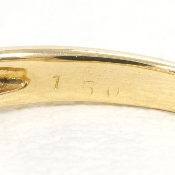 18K Yellow Gold Diamond Ring with Certificate - Elegant Jewelry for Engagement, Wedding & Special Occasions