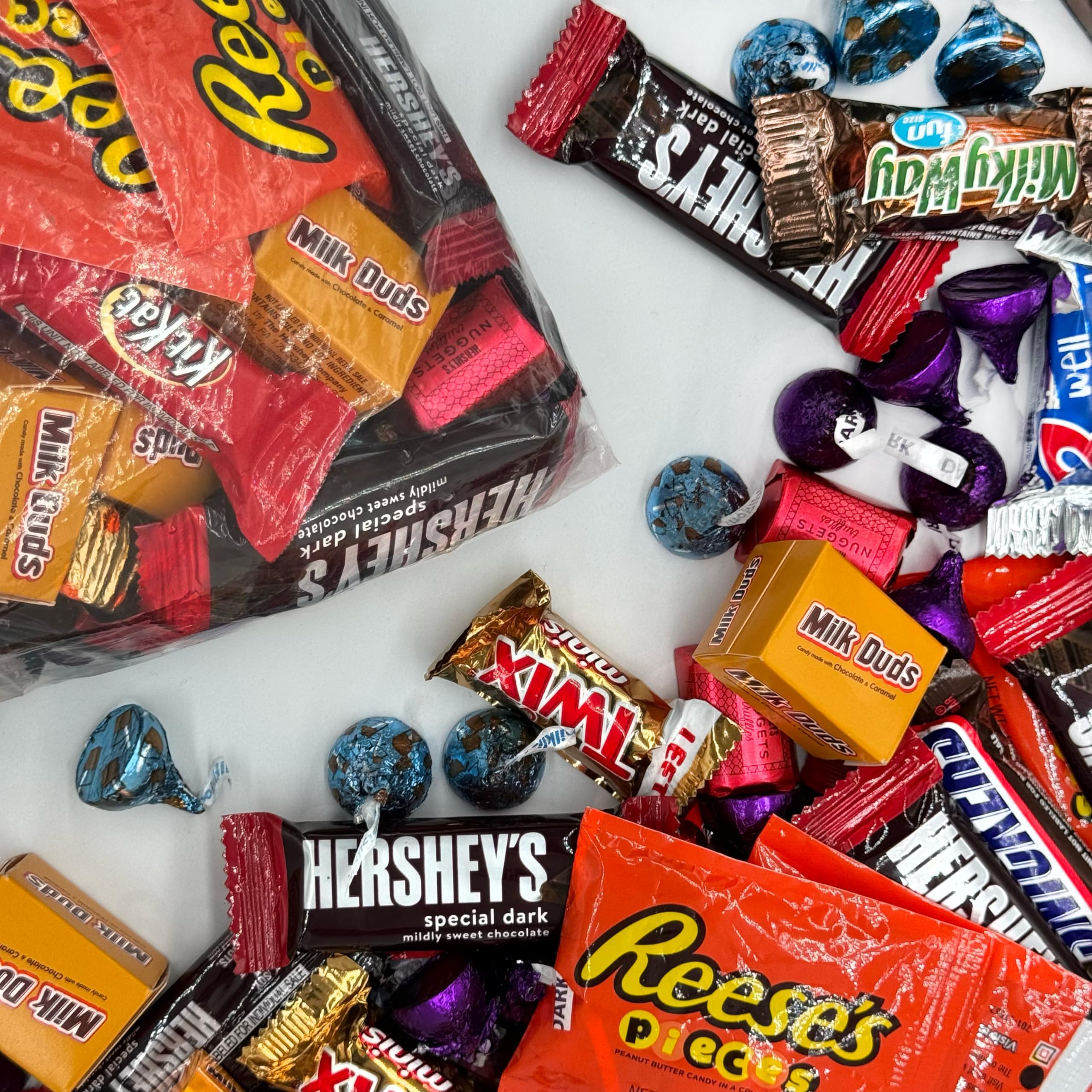 Premium Bulk Chocolate Assortment Variety Pack - 5 lb Mixed Milk & Dark Chocolate Bars, Bites & More - Gourmet Candy Mix for Parties, Gifts & Candy Buffets - Perfect for Halloween, Christmas & Easter Treats (5 LBS)