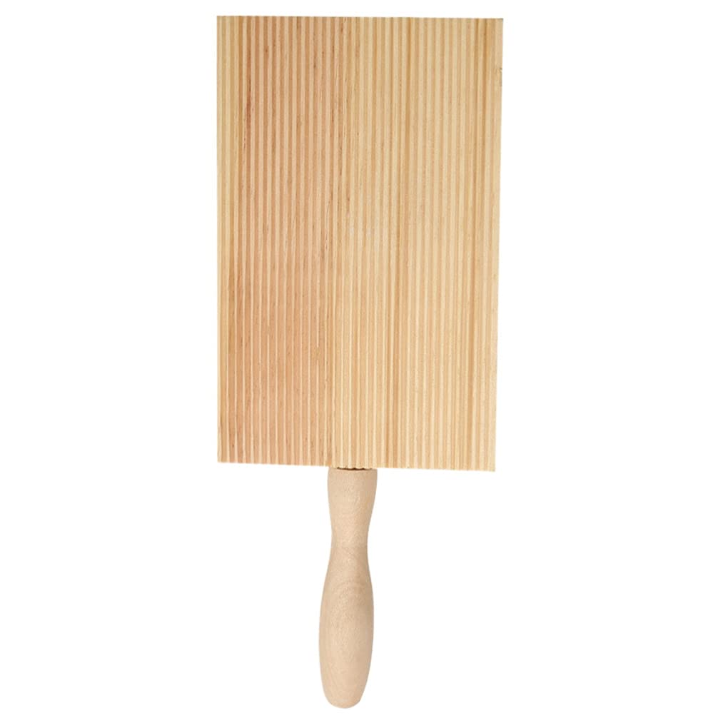 Premium Wooden Gnocchi Board & Pasta Maker - Handcrafted Kitchen Tool for Homemade Gnocchi, Spaghetti & Pasta | Perfect for Italian Cooking, DIY Pasta Night & Gourmet Food Preparation