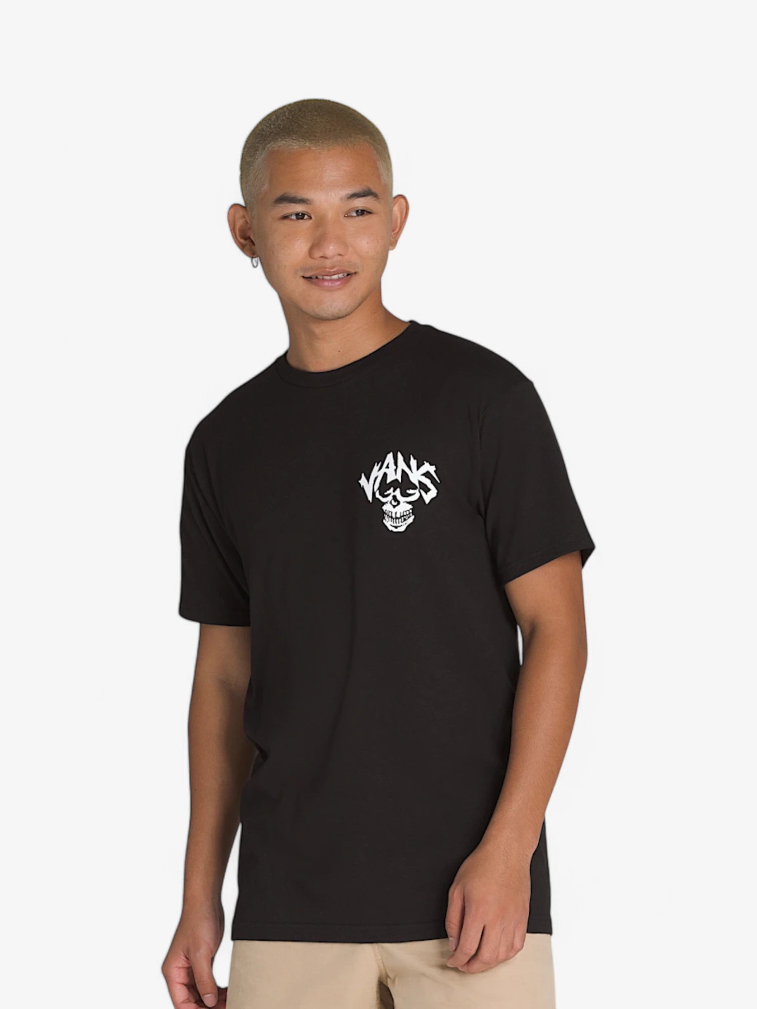 Vans Spirit World Short Sleeve T-Shirt - Black | Men's Casual Graphic Tee for Streetwear & Skate Style