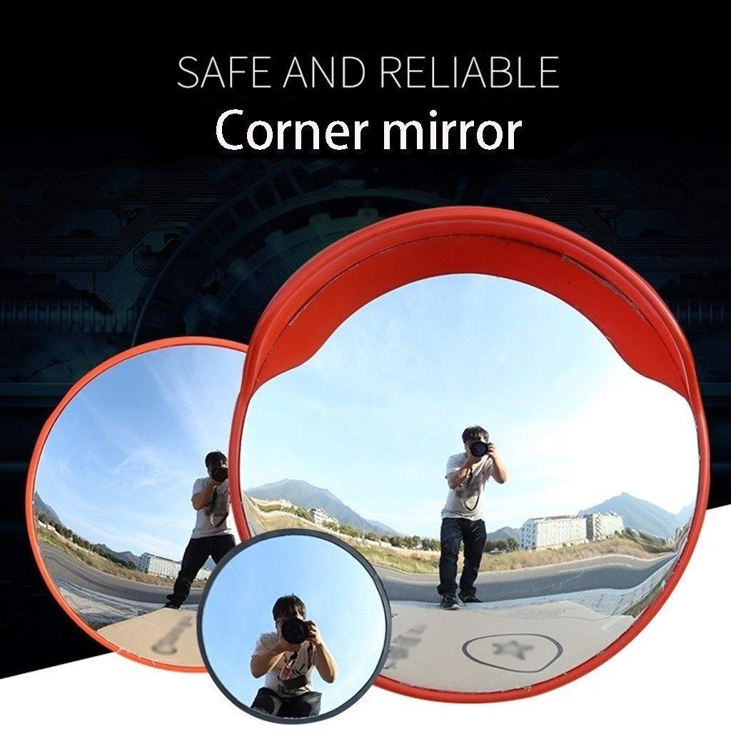 75CM Round Convex Security Mirror for Hospitals, Malls & Corridors - Wide Angle Traffic & Theft Prevention Safety Mirror (Ideal for Blind Spots & High Traffic Areas)