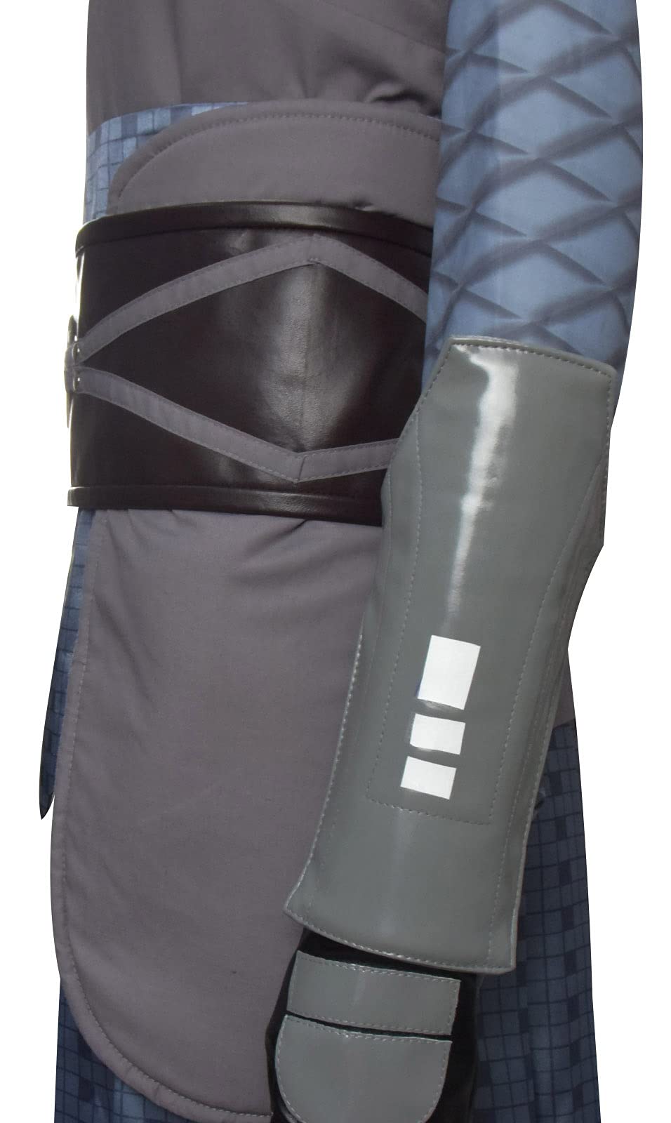 Women's Jedi Robe Costume Outfit - Full Set Tano Cloak for Halloween Cosplay, Star Wars Party & Costume Events