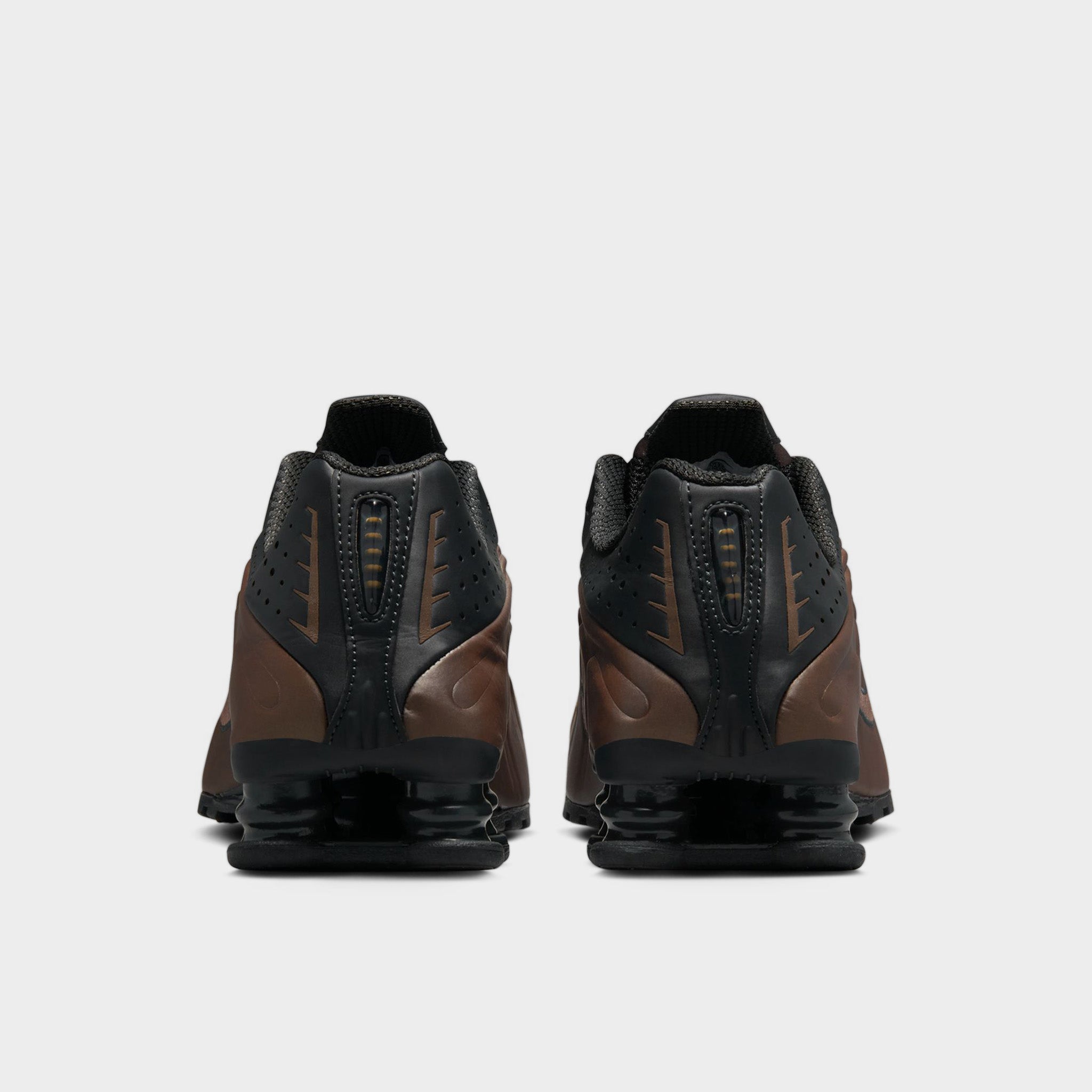 Nike Women's Shox R4 Running Shoes - Off Noir/Ironstone Colorway | Comfortable Sneakers for Women | Perfect for Gym, Workouts & Casual Wear