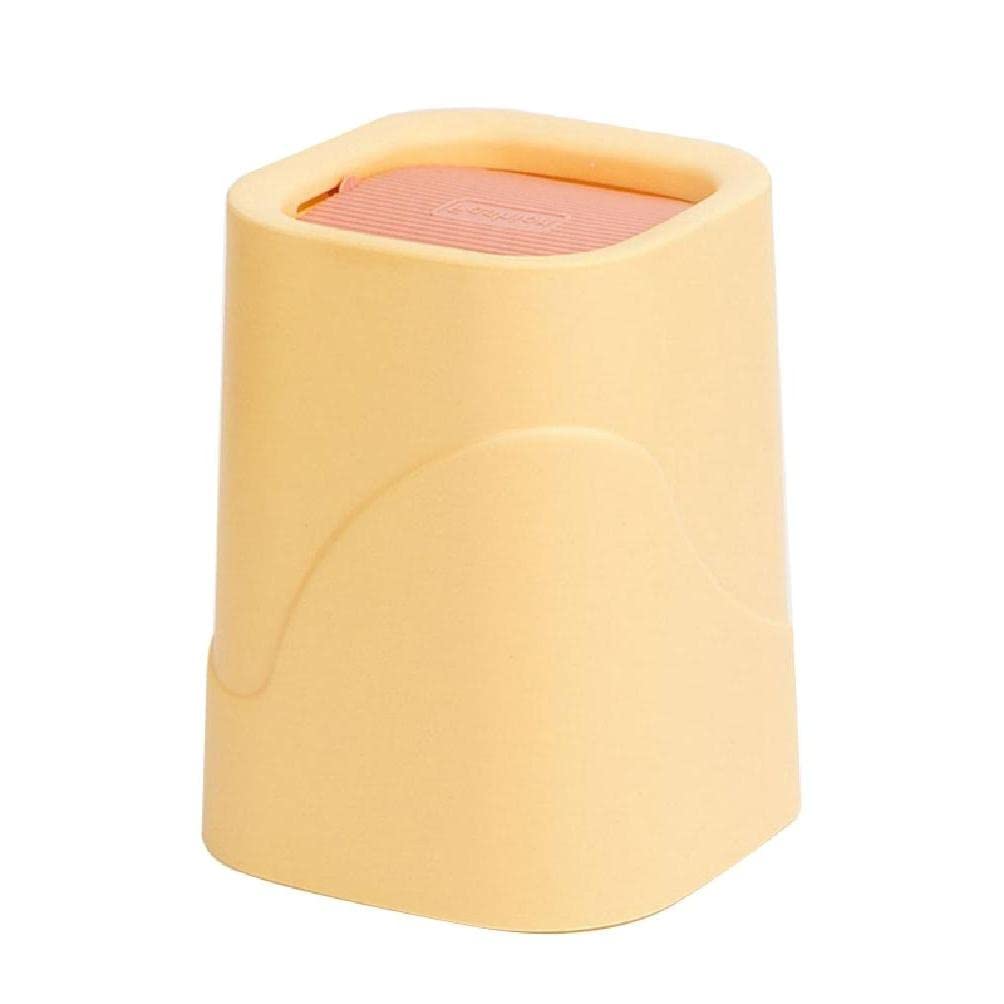 Compact Mini Flip Lid Trash Can - Small Desktop Waste Bin with Shaking Cover, Office Organizer for Paper Clips, Pens & Small Trash | Perfect for Home Office, Desk, Dorm & Workspace