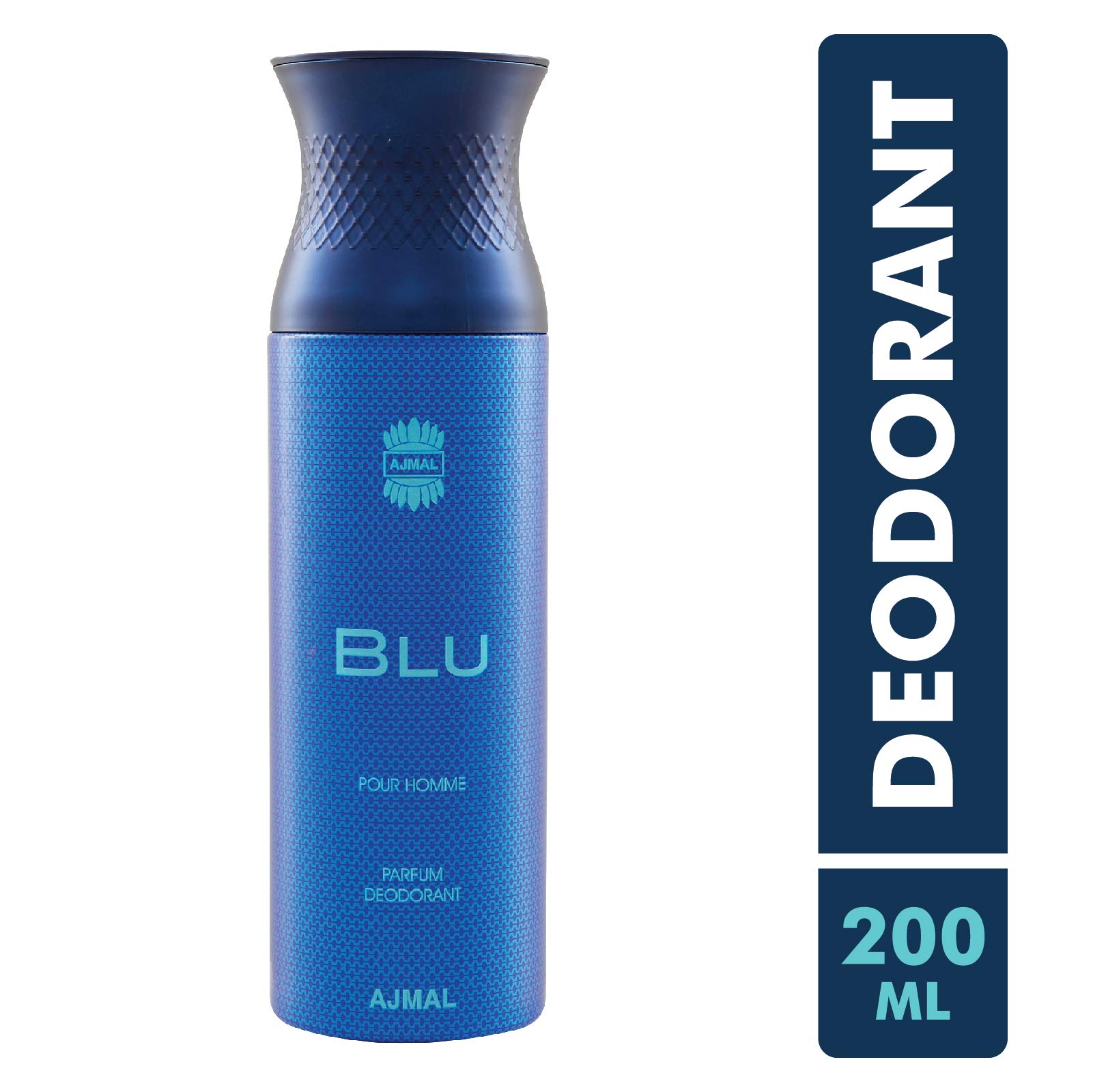 Ajmal Blu Homme & Sacredlove Deodorant Spray Gift Set for Men & Women - 200ml (Pack of 2) - Long Lasting Fragrance for Daily Use, Work, Gym & Special Occasions