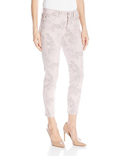 NYDJ Women's Petite Clarissa Ankle Jeans - Printed Bull Denim Stretch Skinny Jeans for Petite Women | Perfect for Work, Casual Outings & Date Nights