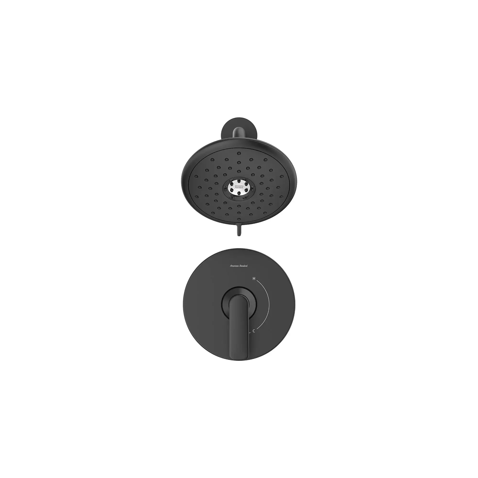 1.8 GPM Water Saving Shower Trim Kit with Double Ceramic Pressure Balance Cartridge & Lever Handle - Perfect for Eco-Friendly Bathrooms & Modern Home Renovations