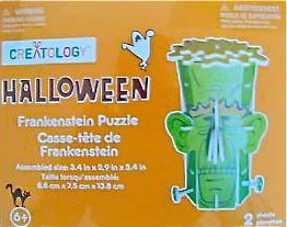 Creatology Frankenstein Puzzle - 500 Piece Halloween Jigsaw Puzzle for Adults & Teens - Spooky Home Decor & Party Game for Halloween Night