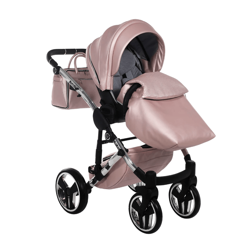 Junama Pilot Pram Stroller - Lightweight Baby Stroller with Adjustable Canopy & Storage Basket | Perfect for Travel, Shopping & Daily Walks