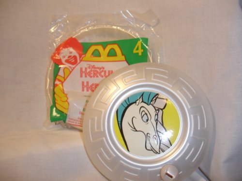 Hercules 1997 McDonald's Toy Whistling Discus - Rare Collectible Fast Food Toy for Disney Fans & Nostalgic Gift Idea
