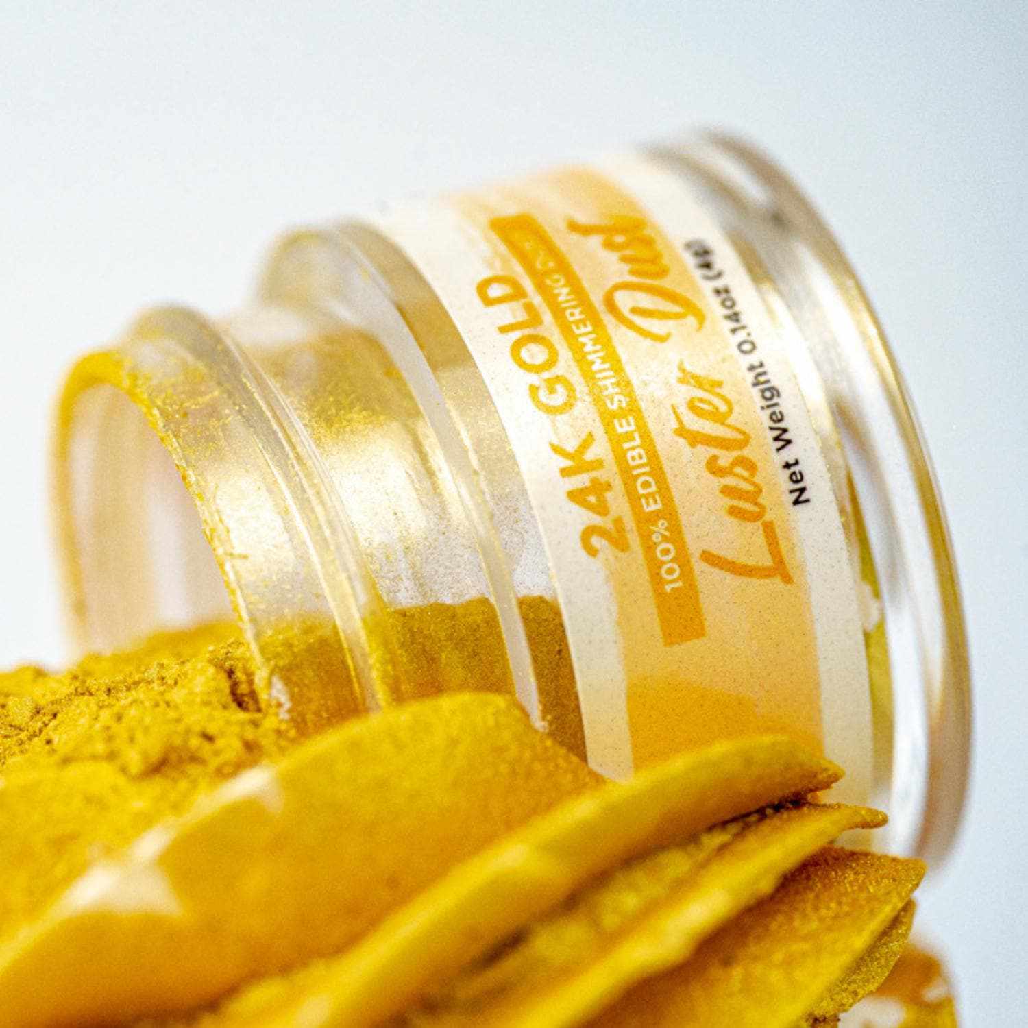24K Gold Luster Dust Edible for Cake Decorating - Premium Food-Grade Gold Powder for Baking, Desserts, Cupcakes & Chocolate - Perfect for Wedding Cakes, Birthday Parties & Special Occasions