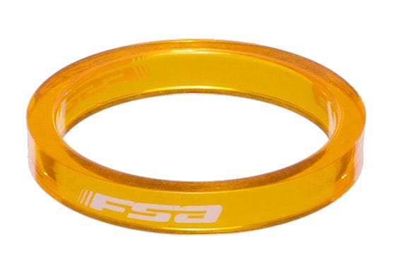 5mm FSA Polycarbonate Headset Spacers - Lightweight Bicycle Stem Spacers for Road & Mountain Bike Maintenance & Upgrades