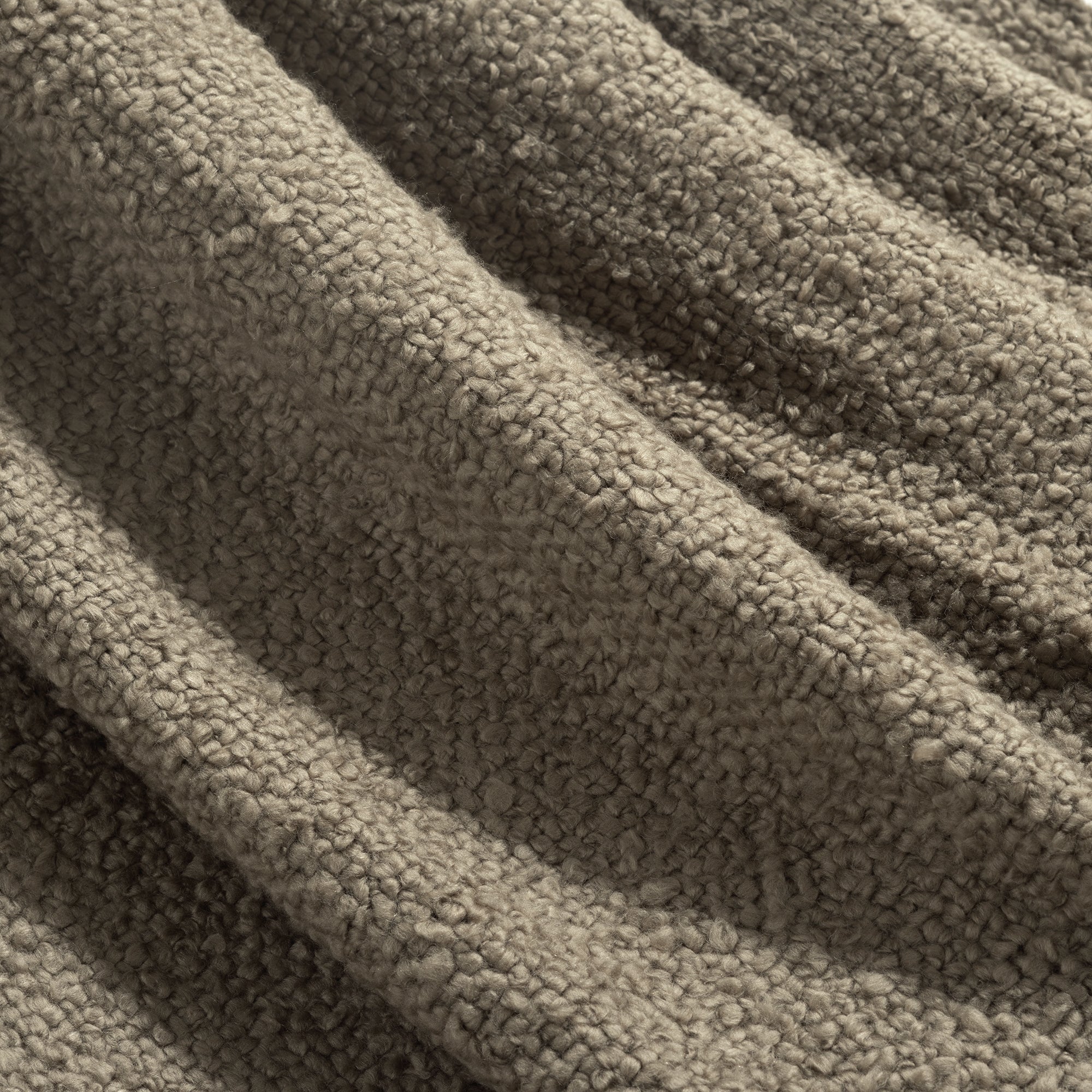 Tulum Boucle Textured Woven Fringed Throw Blanket - Soft Cozy Knit Blanket for Couch, Bed & Sofa - Perfect for Living Room, Bedroom & Home Decor
