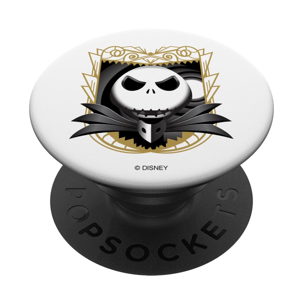 The Nightmare Before Christmas - Jack Ornate PopSocket | Standard PopGrip for Phones & Tablets | Perfect for Halloween & Christmas Decorations