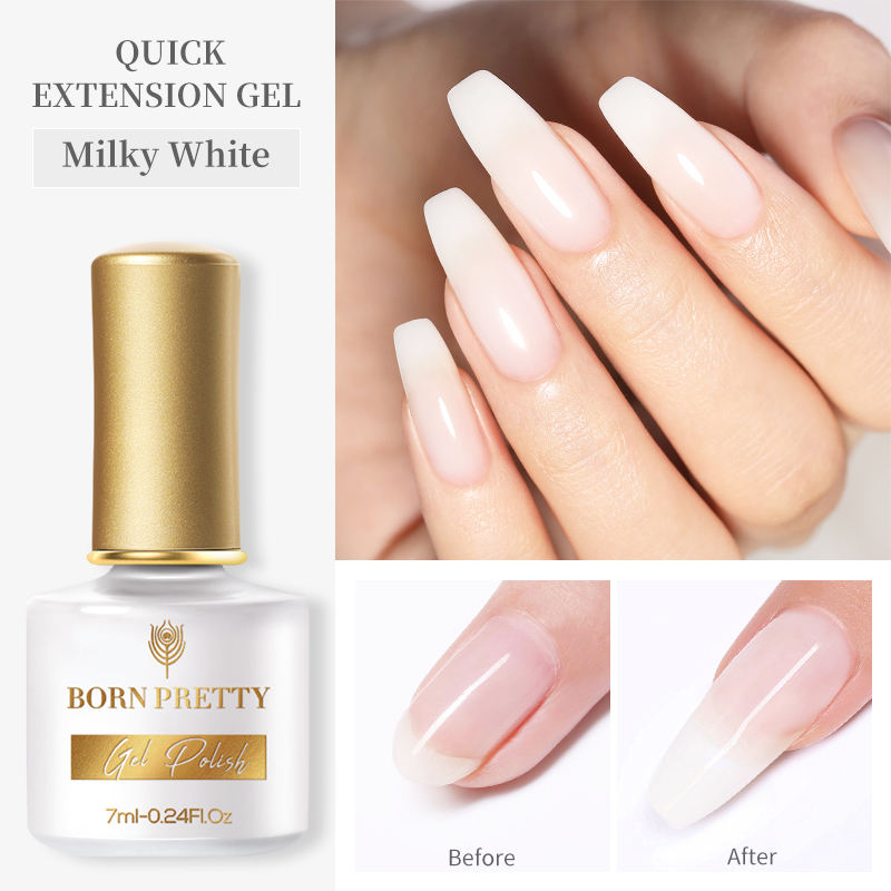 Born Pretty Builder Extension Gel - Professional Nail Extension Gel for Strong & Long Nails - Perfect for DIY Manicures, Salon Use & Nail Art Designs