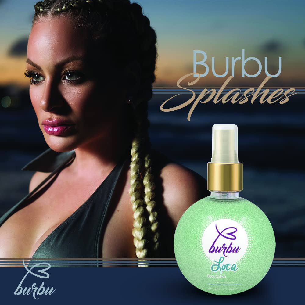 Burbu Body Splash Loca - Refreshing Body Mist for Women, Long-Lasting Fragrance, Lightweight & Non-Greasy Formula | Perfect for Daily Use, Gym, Work, and Travel